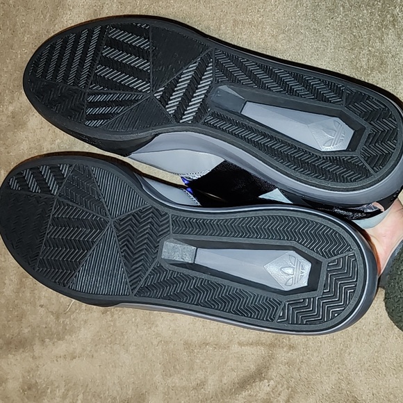 Adidas C-10 High tops Men's Size 11 Purple,Black,and Grey Colorway NEW - Picture 5 of 6